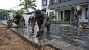 Find trusted interlocking and paving teams in Calabar to level ground and install durable, stylish paving for driveways and courtyards.