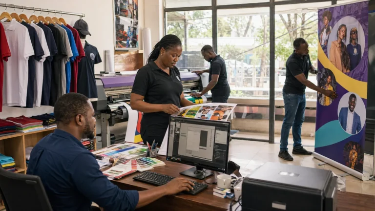 Order cards, banners, and branded apparel from Calabar printers near UNICAL with reliable on-time delivery.