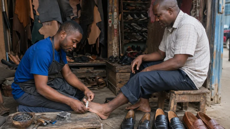 Find skilled cobblers to repair, re-sole, or craft custom leather footwear delivered to your door in Calabar.