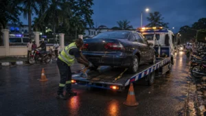 Request a tow truck to move your broken-down car to a workshop; we dispatch drivers along Calabar’s busy routes like Murtala Mohammed Highway and Marian Road.
