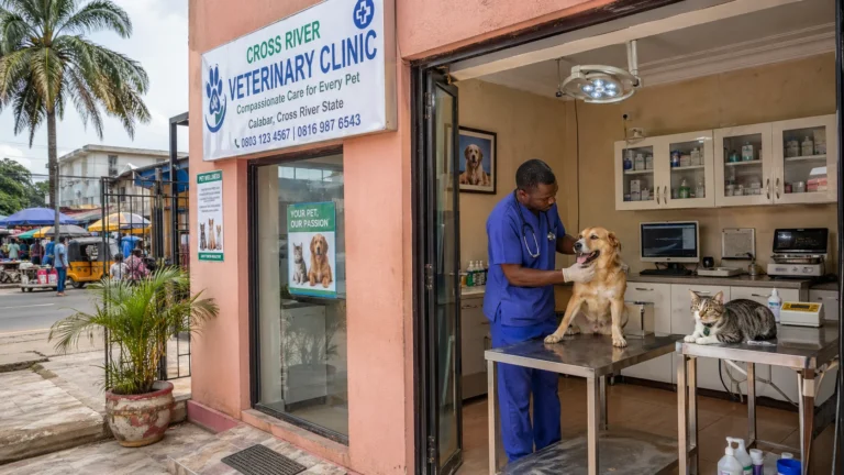 Book trusted Calabar vets for vaccination, treatment, and routine checks with convenient home visits.